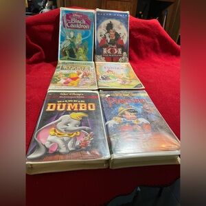 Disney VHS Collection - Dumbo, Pinocchio, and More
